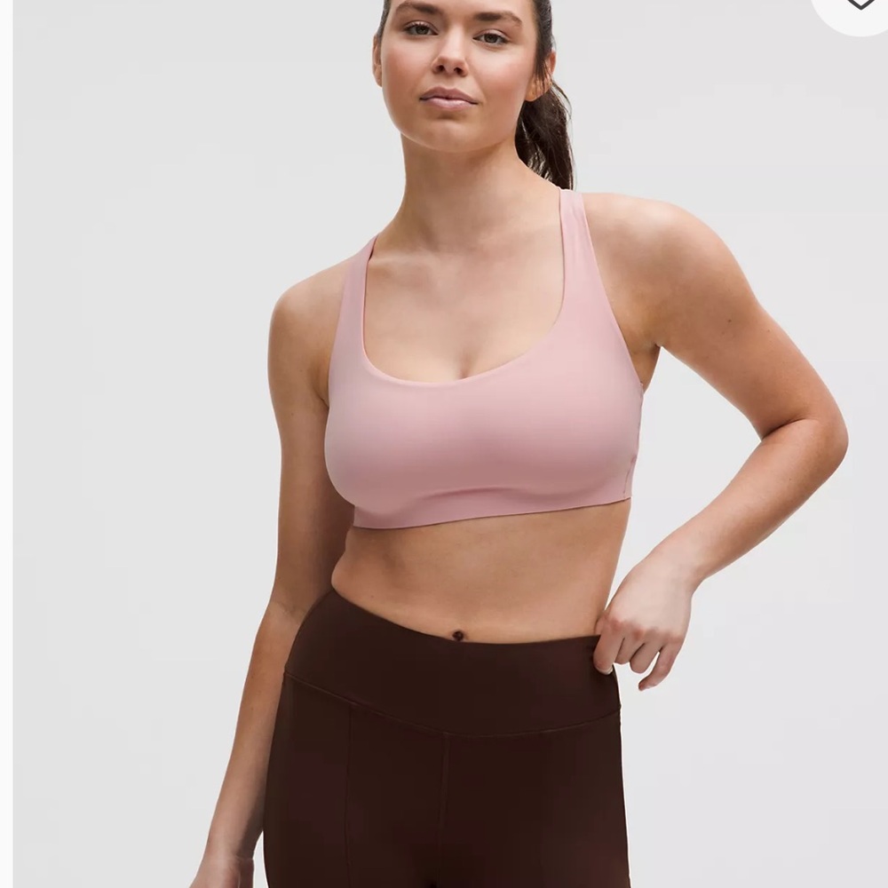 Lululemon Pink Sports Bra D-DDD L/XL